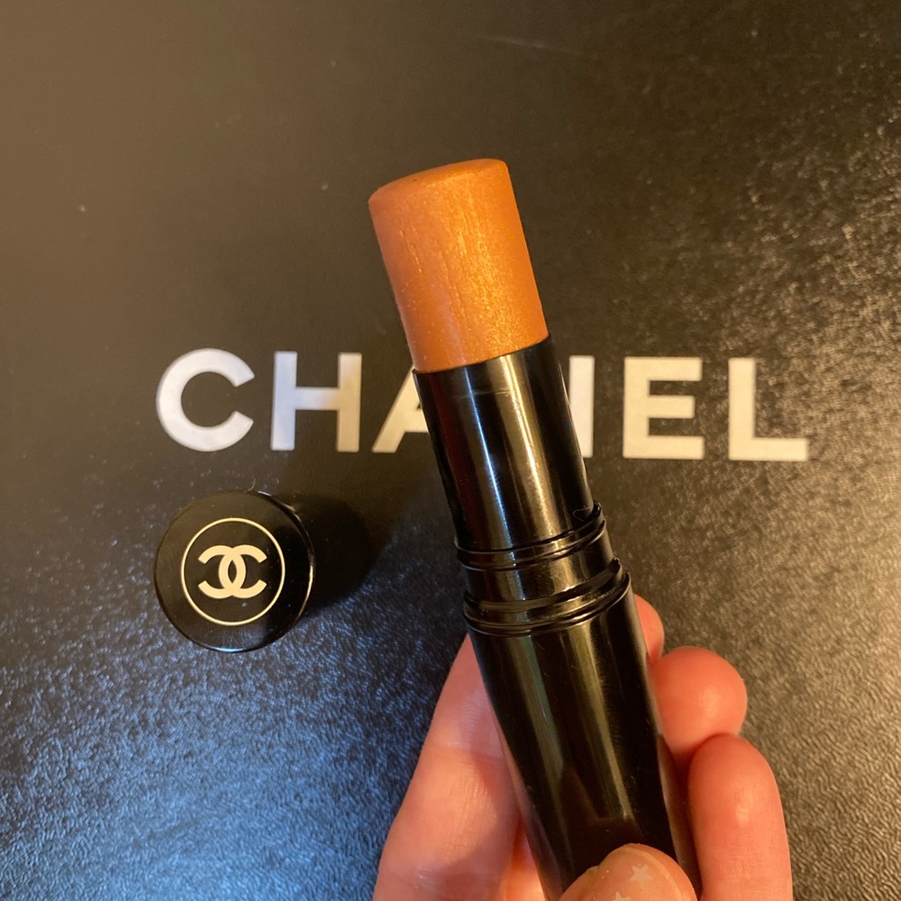 CHANEL les beiges healthy glow sheet cookie stick blush n*20